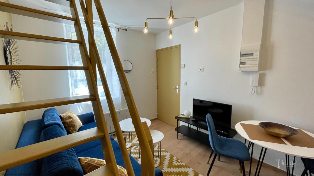 A La Clef - Duplex Cosy Proche Gare Et Centre - Ideal Pro & Couple - Wifi Le Mans Eksteriør bilde